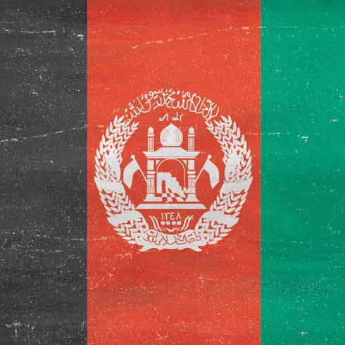 Afghanistan Flag Distressed Fast Charge Wireless Charging Stand Skin